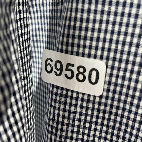 AMANDA STEWART Tank Top XL Intimates Gingham Check Sleep Lounge Cotton Gray VTG - Picture 12 of 12